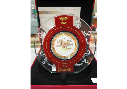 紀念銀币【足銀】