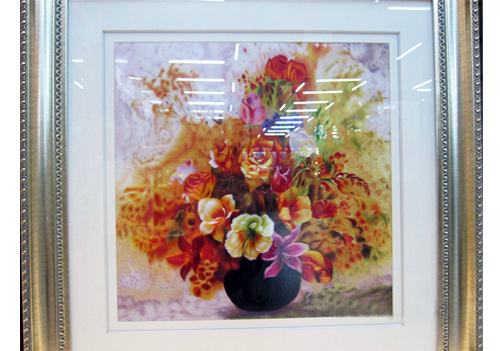 插花瓶【蘇繡】