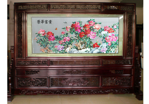 榮華富貴【蘇繡】