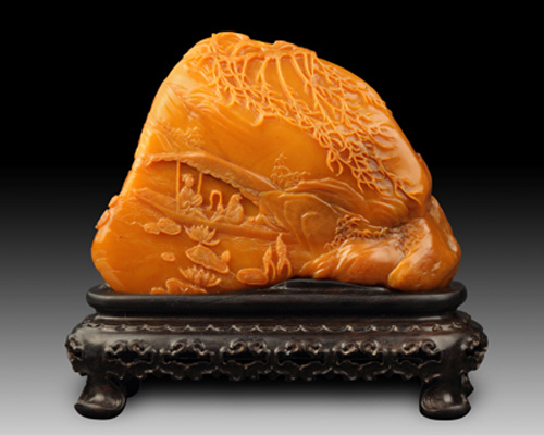 荷塘月色【壽山石】